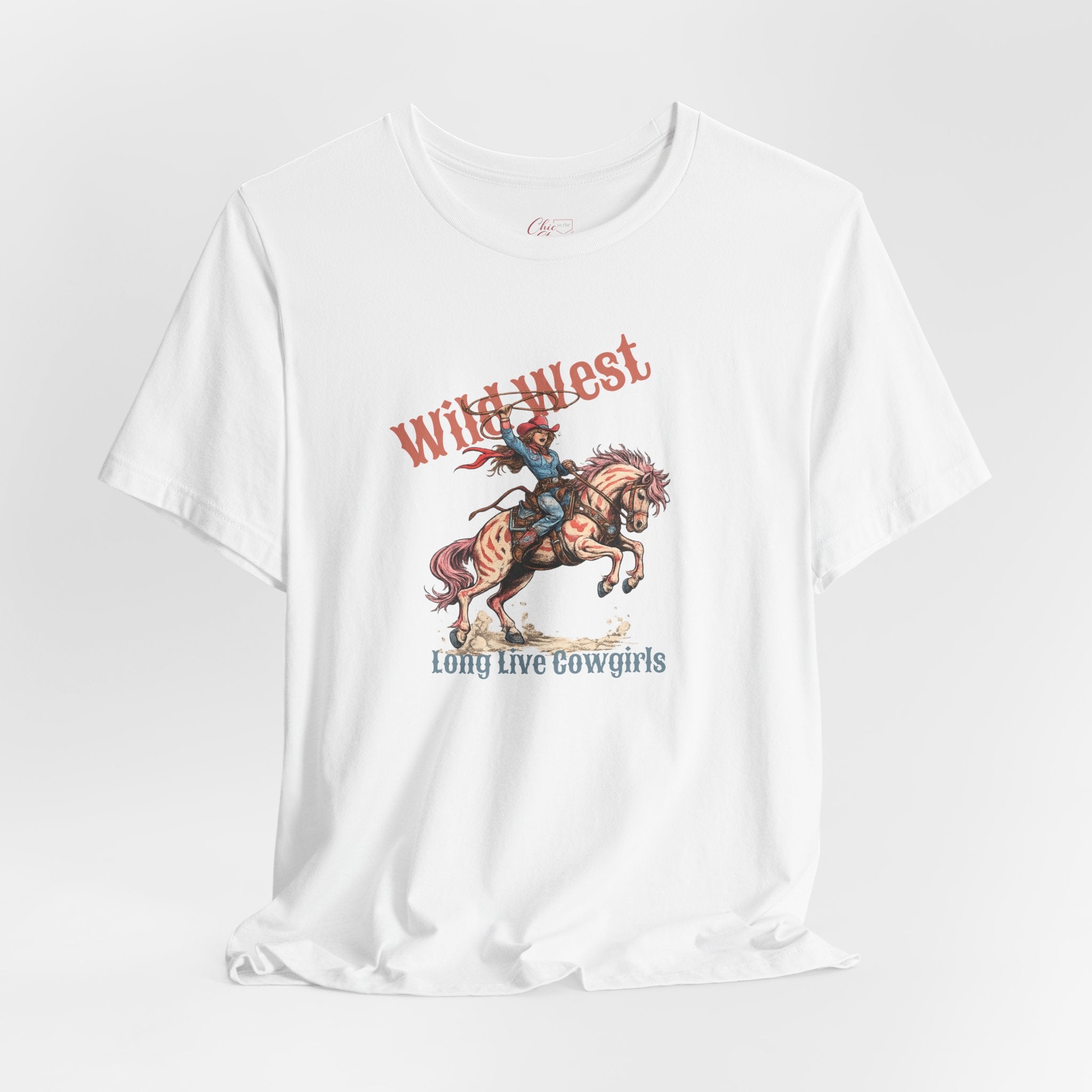 Wild West Cowgirl T-Shirt — Long Live Cowgirls Graphic Tee