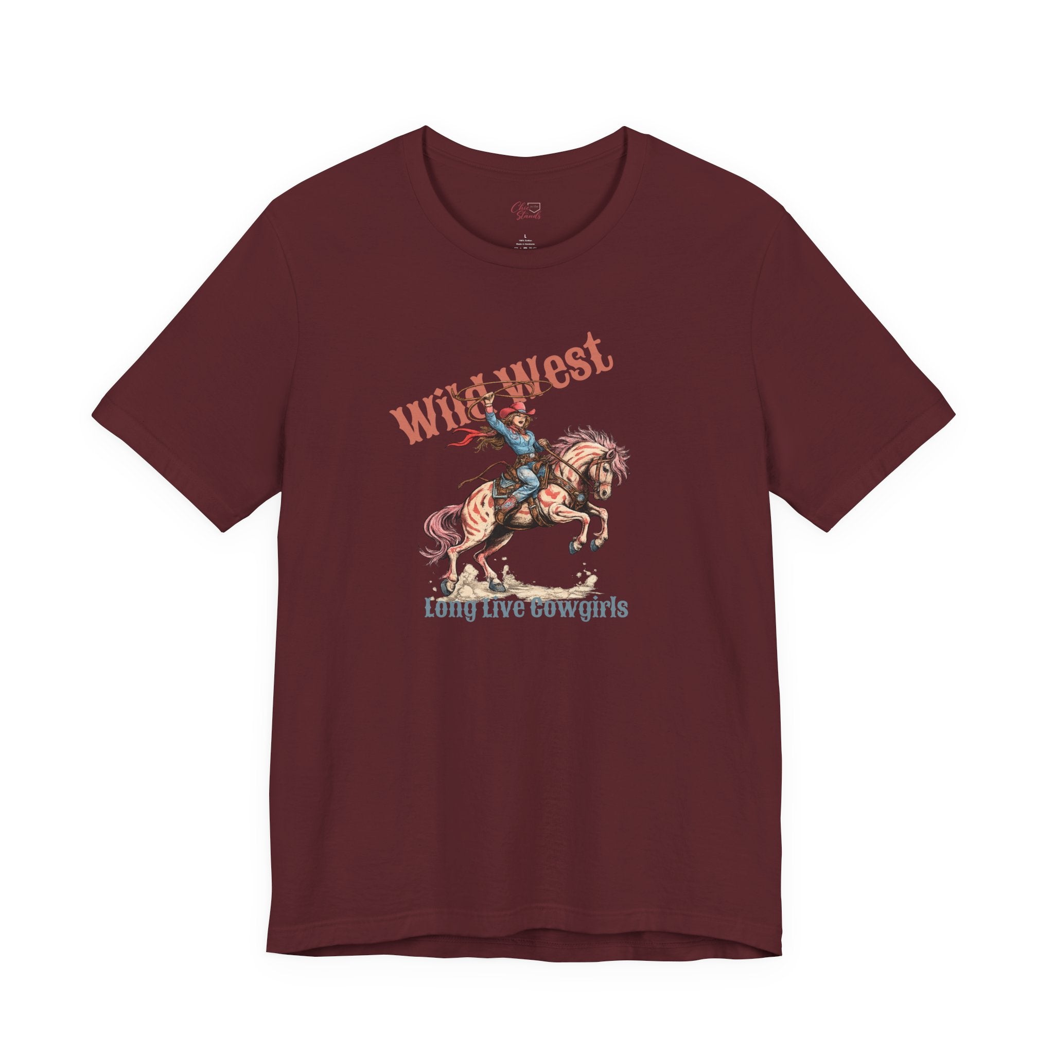 Wild West Cowgirl T-Shirt — Long Live Cowgirls Graphic Tee
