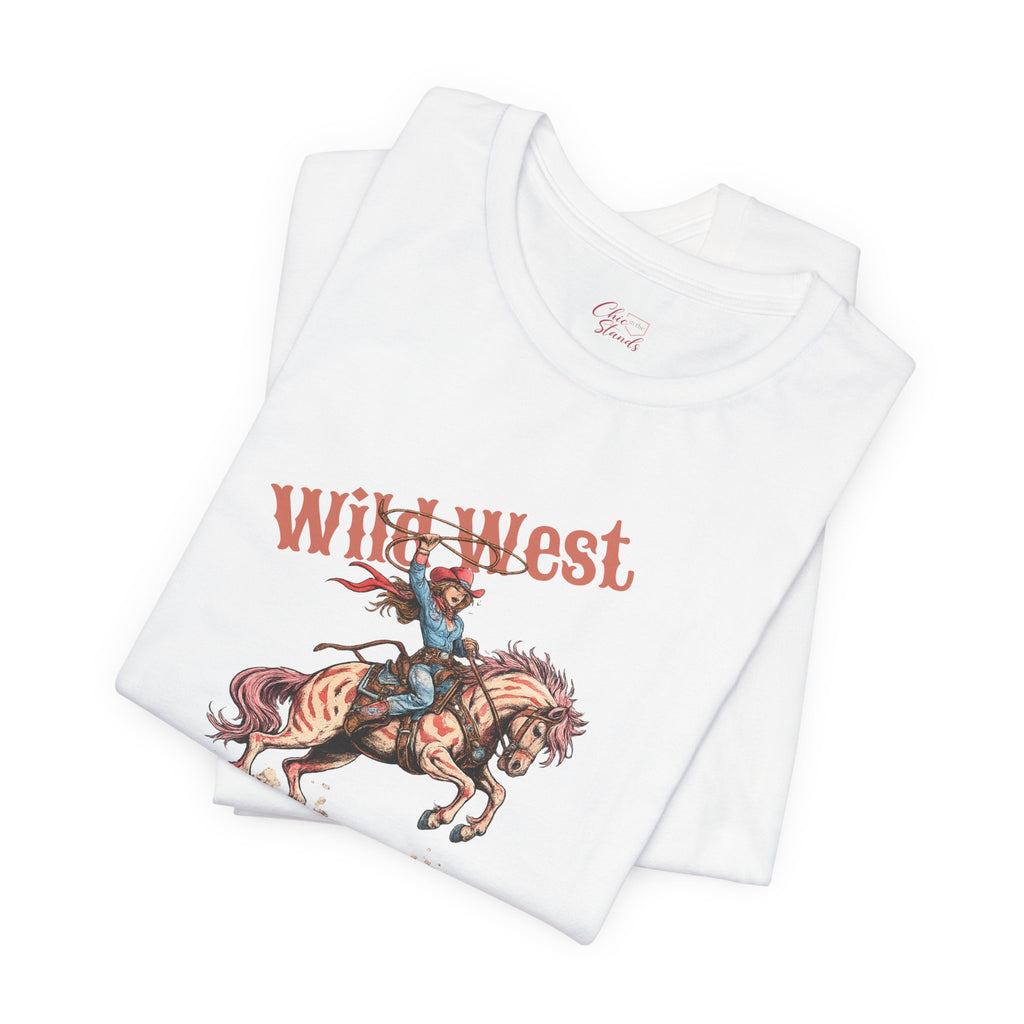 Wild West Cowgirl T-Shirt — Long Live Cowgirls Graphic Tee