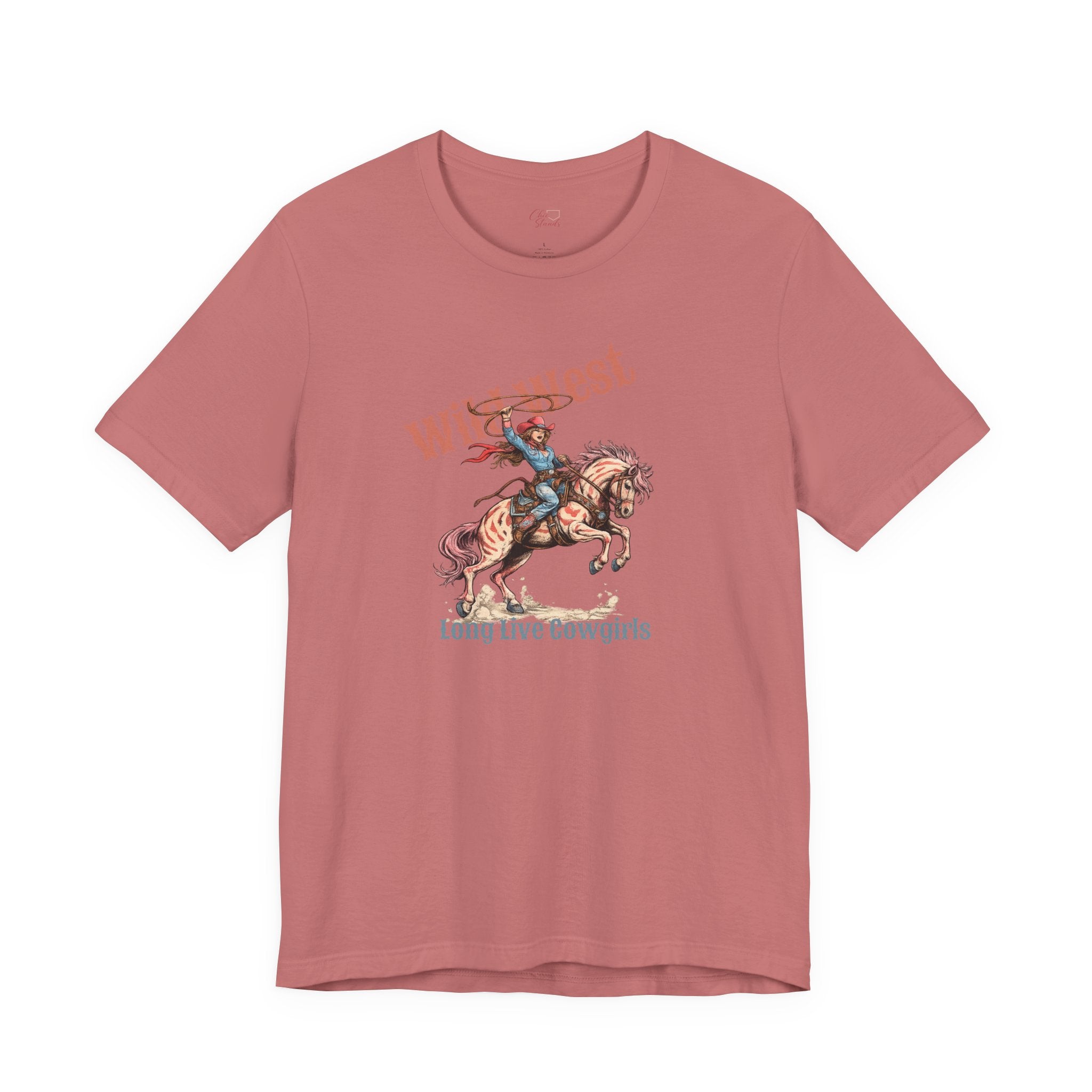 Wild West Cowgirl T-Shirt — Long Live Cowgirls Graphic Tee