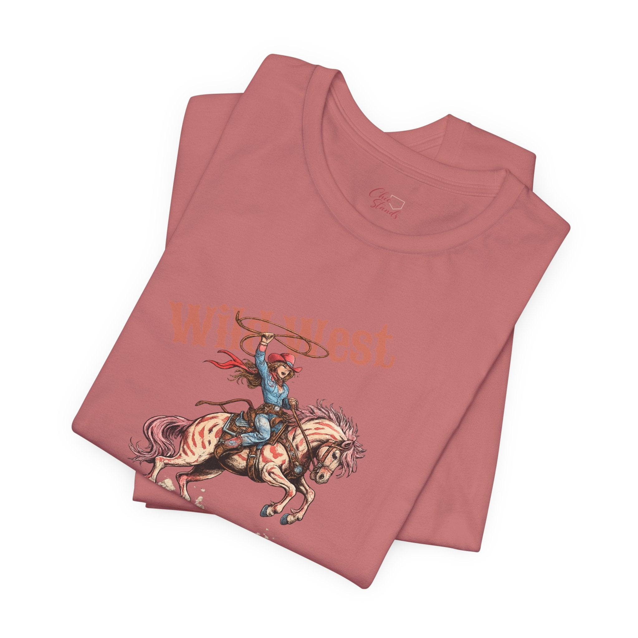 Wild West Cowgirl T-Shirt — Long Live Cowgirls Graphic Tee
