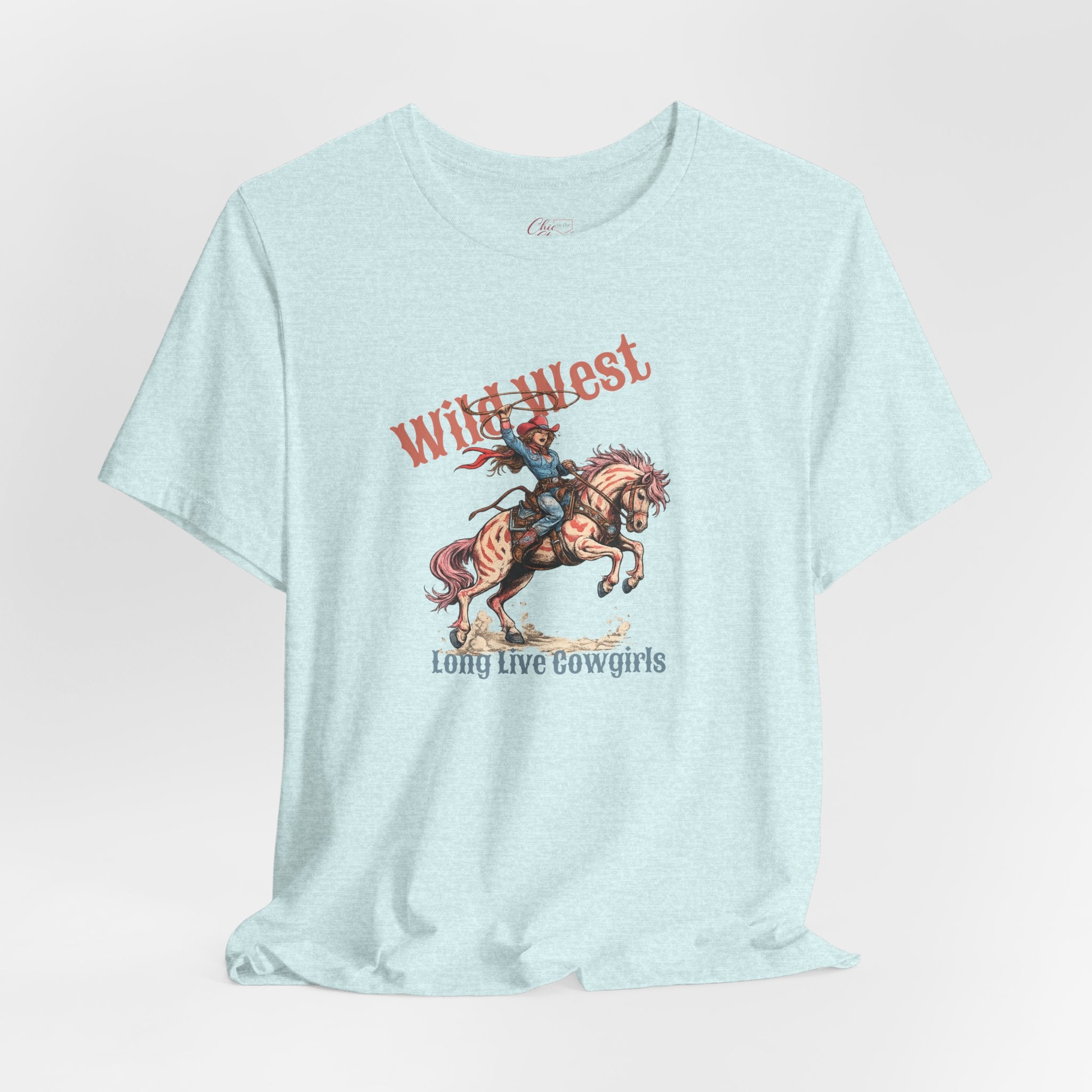 Wild West Cowgirl T-Shirt — Long Live Cowgirls Graphic Tee