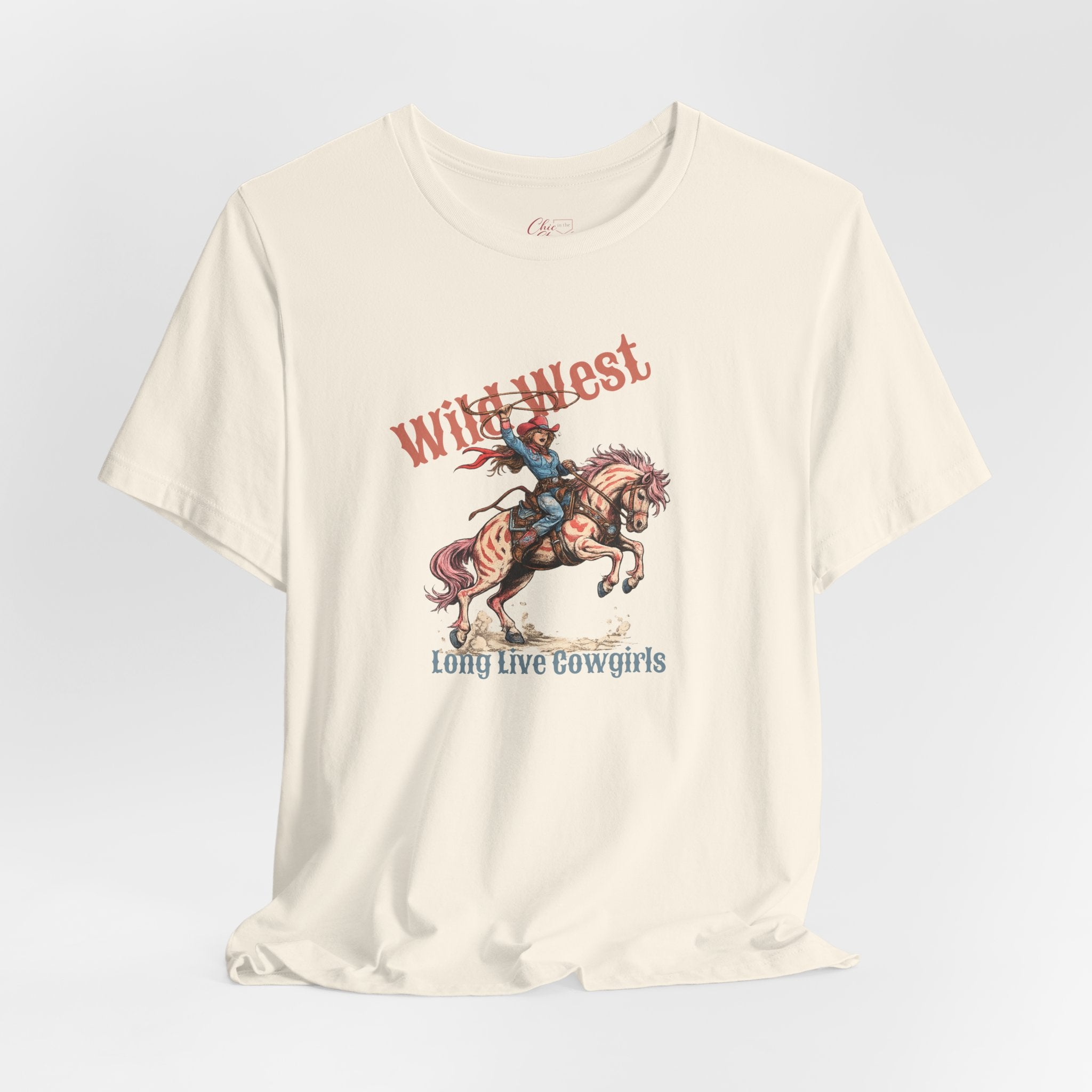 Wild West Cowgirl T-Shirt — Long Live Cowgirls Graphic Tee