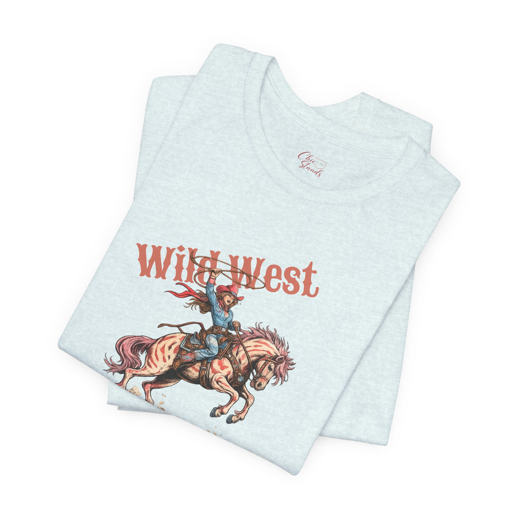 Wild West Cowgirl T-Shirt — Long Live Cowgirls Graphic Tee