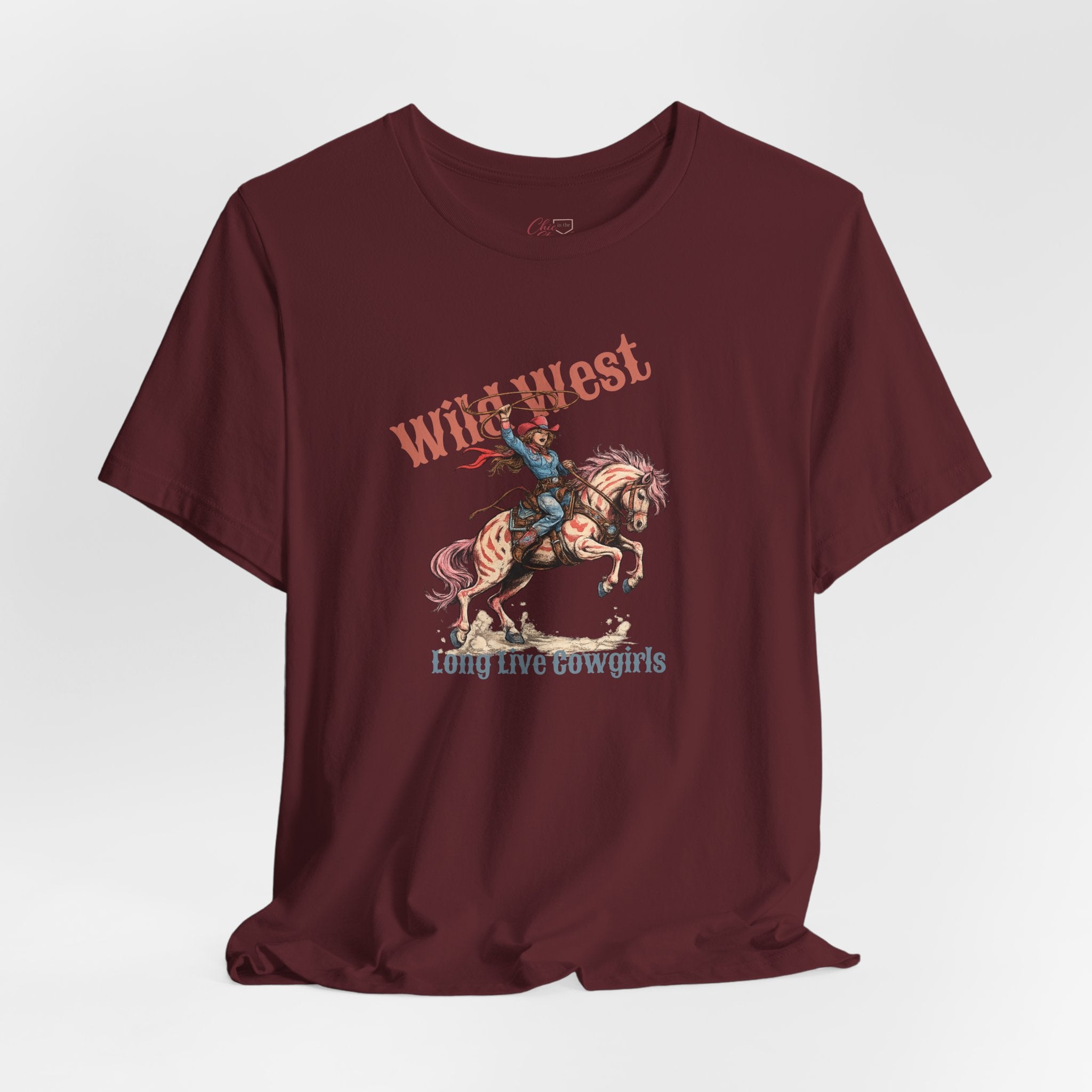 Wild West Cowgirl T-Shirt — Long Live Cowgirls Graphic Tee