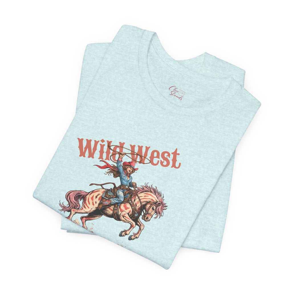 Wild West Cowgirl T-Shirt — Long Live Cowgirls Graphic Tee
