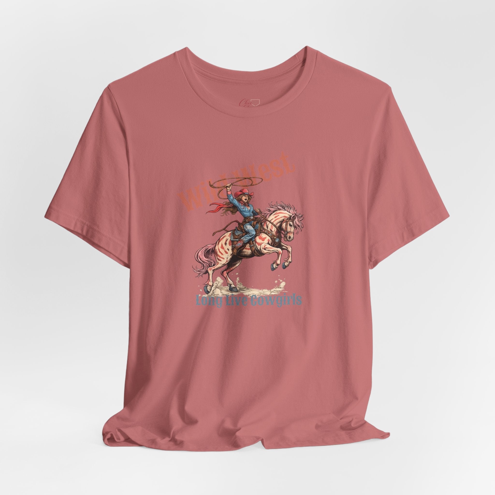 Wild West Cowgirl T-Shirt — Long Live Cowgirls Graphic Tee