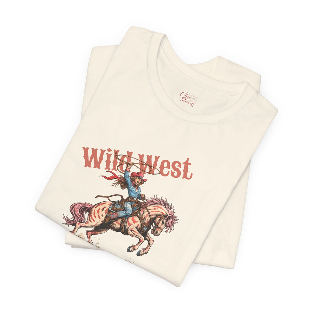 Wild West Cowgirl T-Shirt — Long Live Cowgirls Graphic Tee
