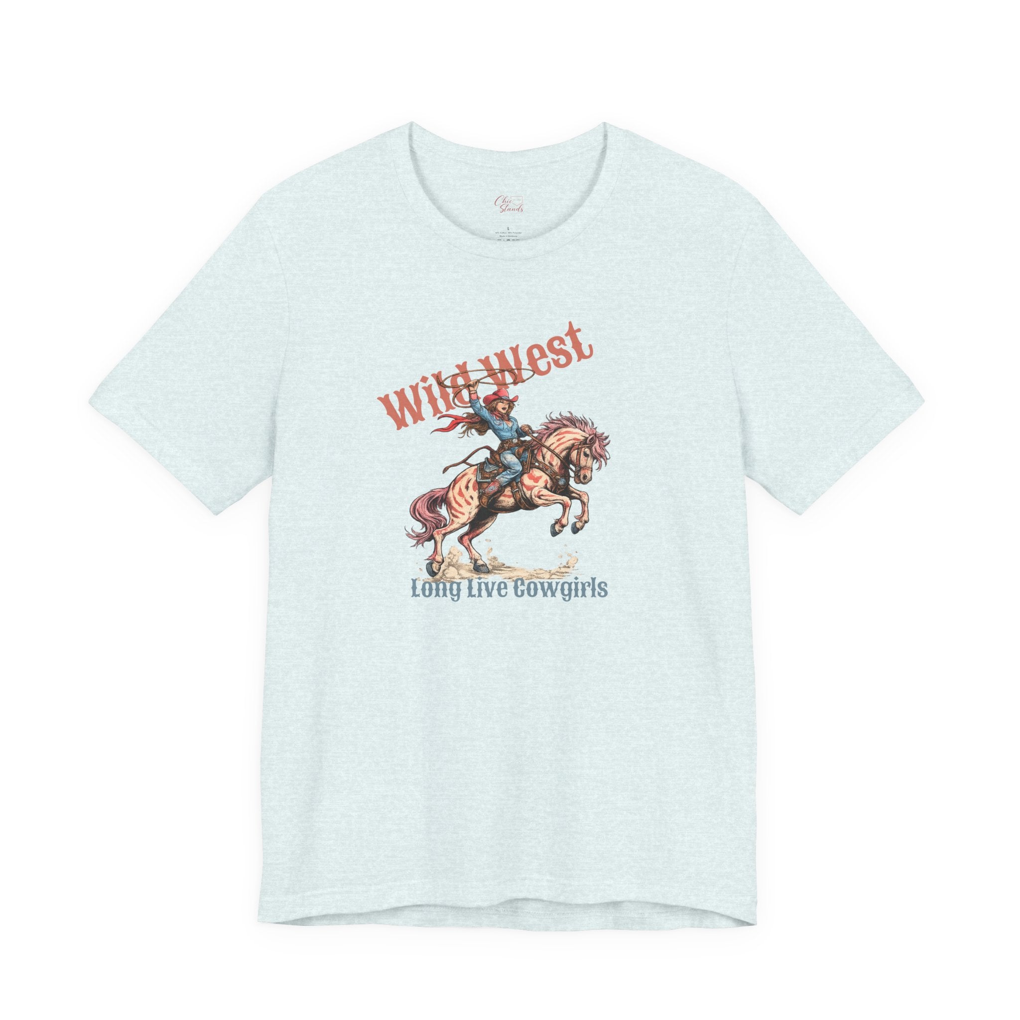 Wild West Cowgirl T-Shirt — Long Live Cowgirls Graphic Tee