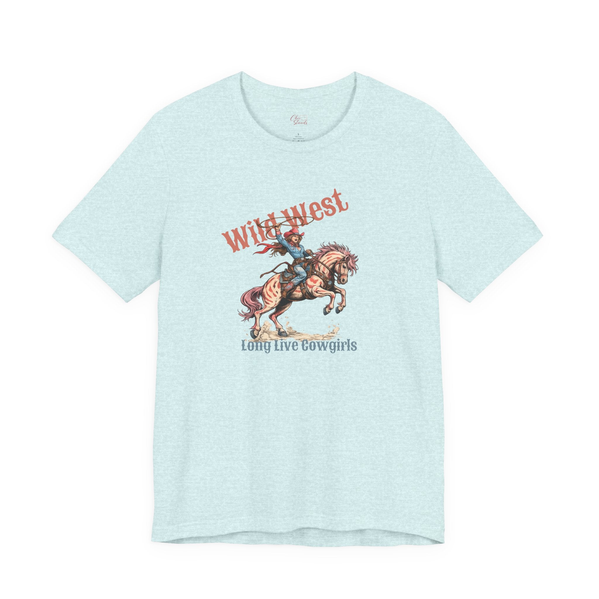 Wild West Cowgirl T-Shirt — Long Live Cowgirls Graphic Tee