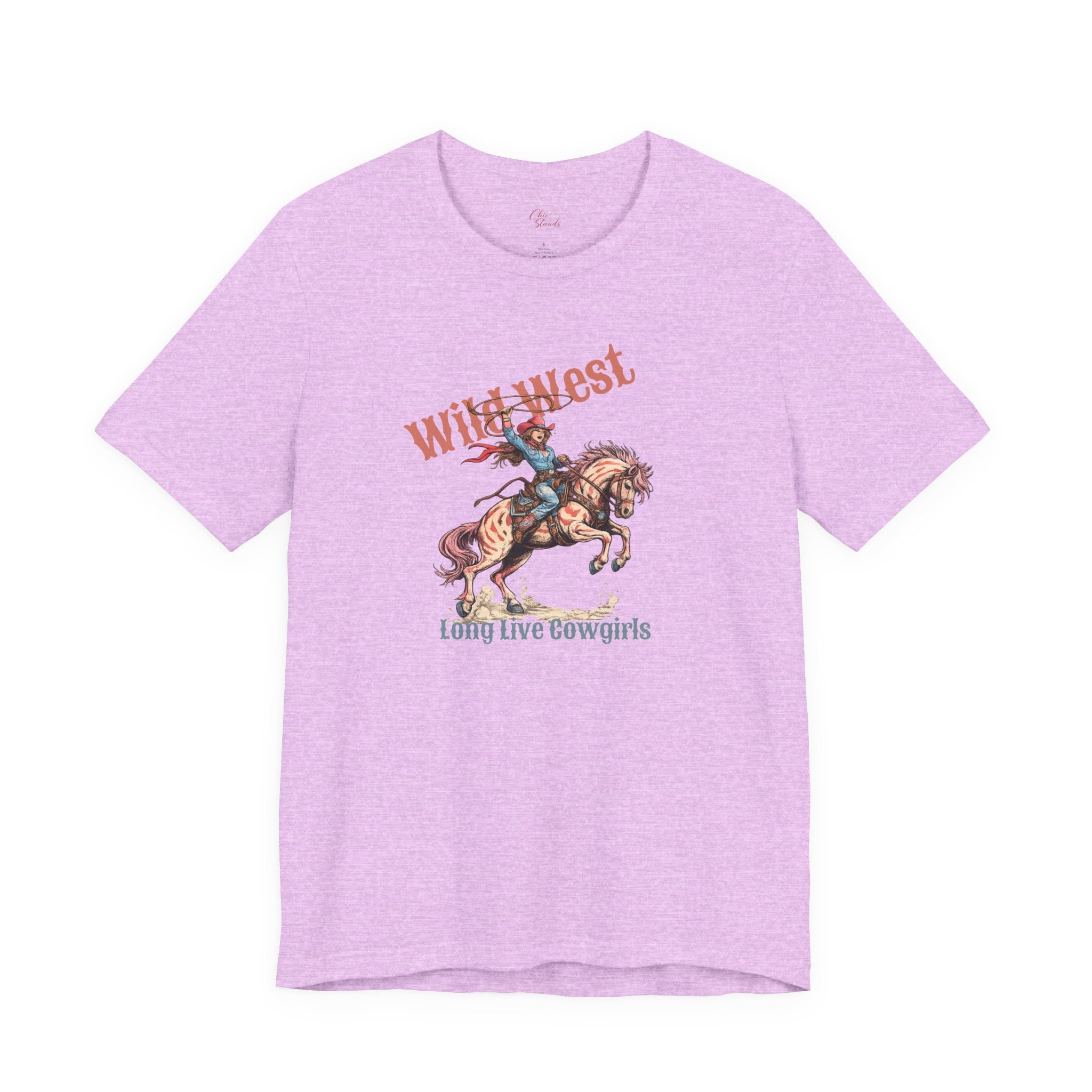 Wild West Cowgirl T-Shirt — Long Live Cowgirls Graphic Tee