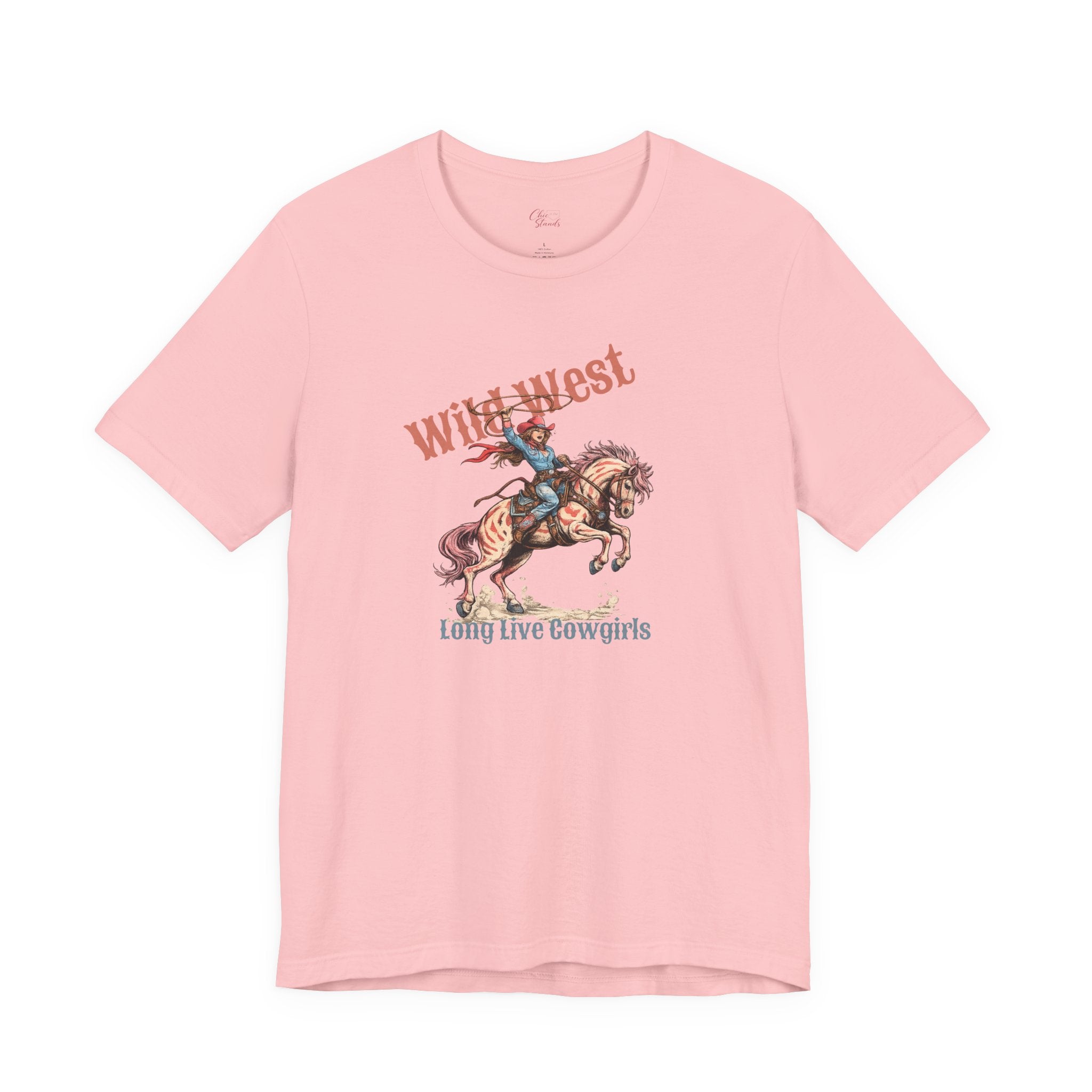 Wild West Cowgirl T-Shirt — Long Live Cowgirls Graphic Tee