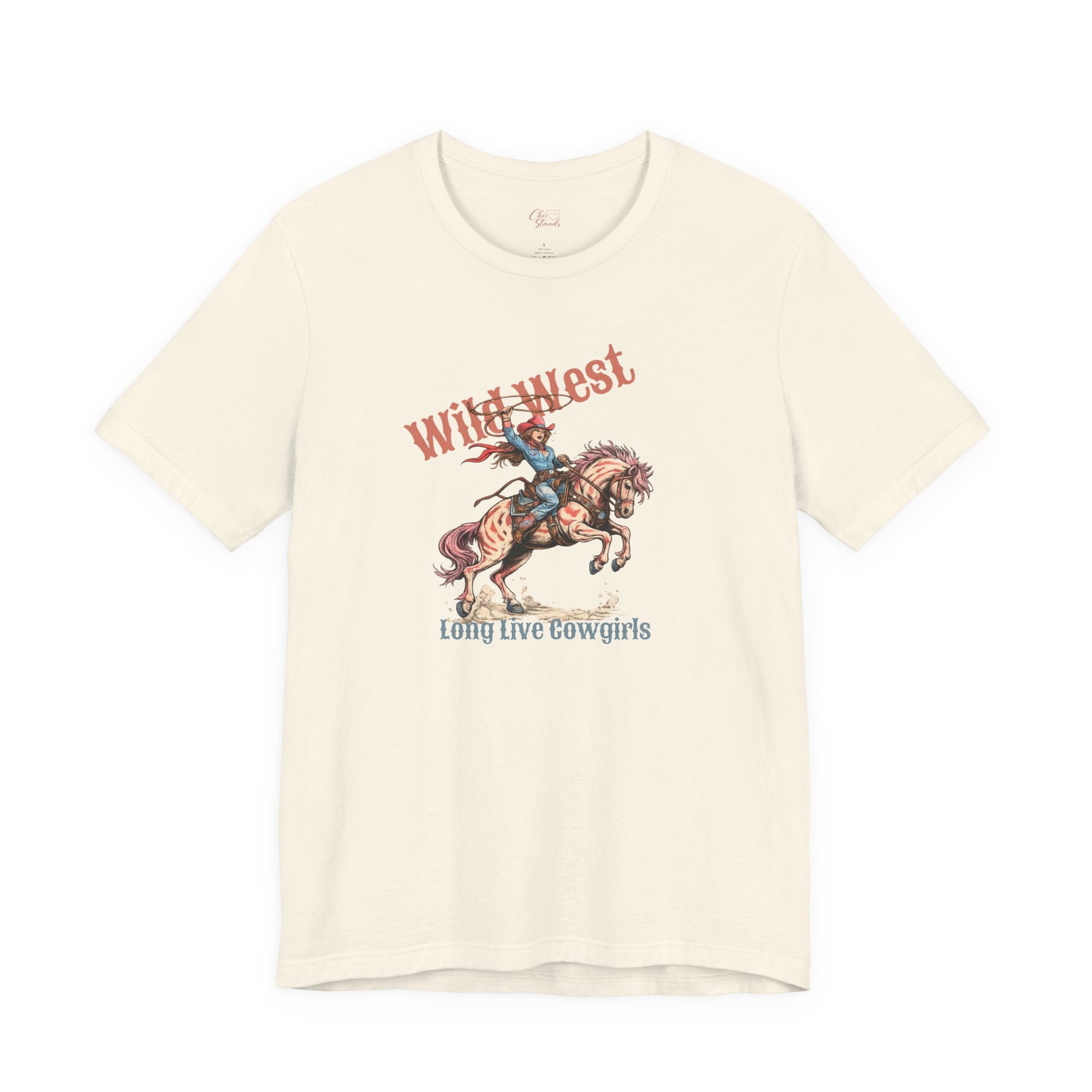 Wild West Cowgirl T-Shirt — Long Live Cowgirls Graphic Tee
