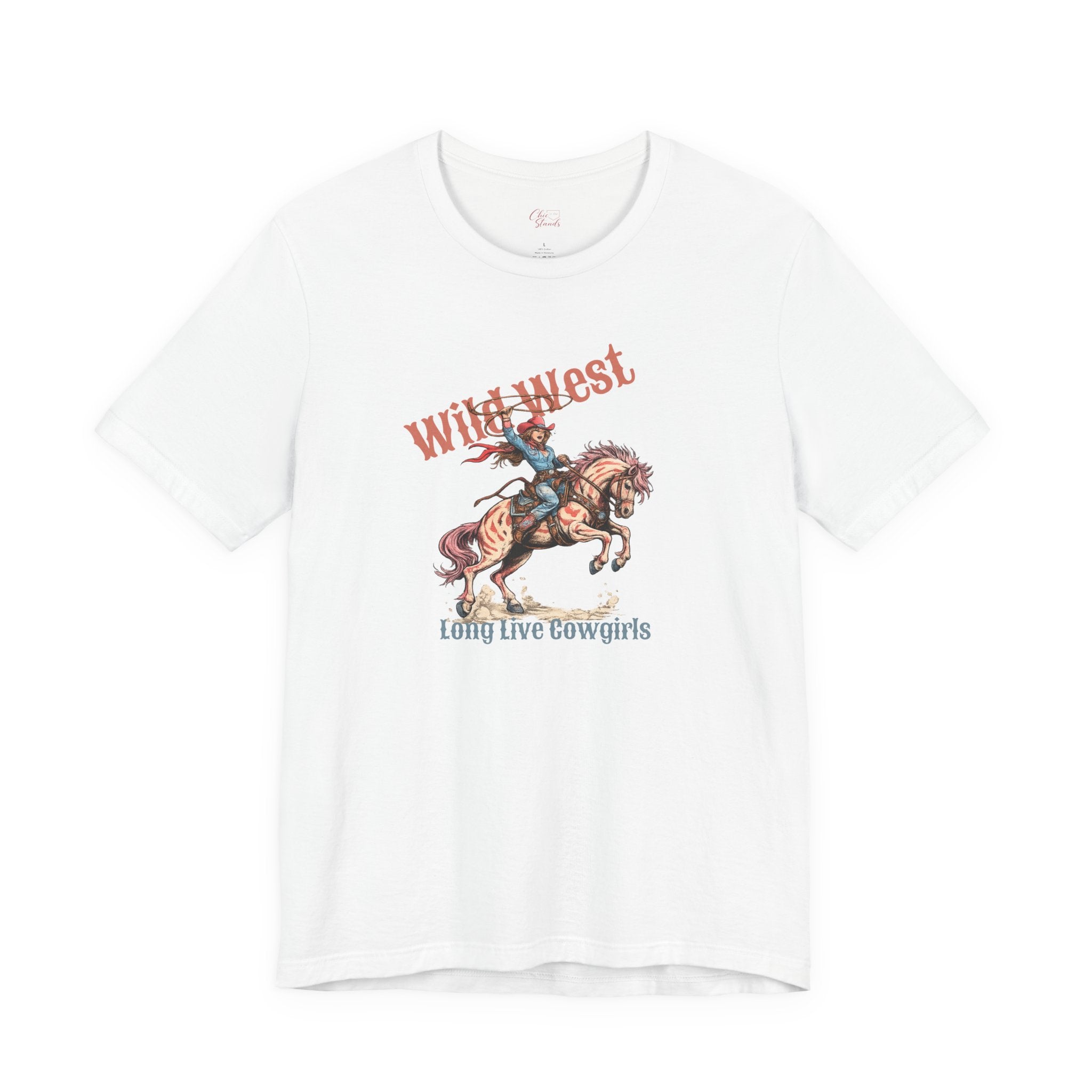 Wild West Cowgirl T-Shirt — Long Live Cowgirls Graphic Tee